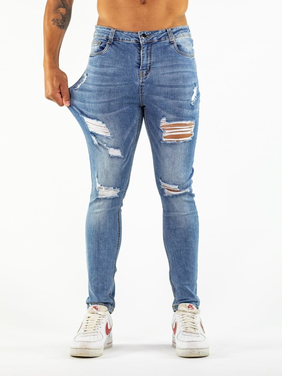 blootstelling de eerste Rijpen Men's Skinny Fit Jeans vs Slim Fit Jeans: Which is the best Fit? – Kojo Fit