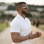 Fitted Bicep Stretch Short Sleeve Muscle Shirt