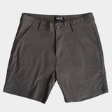 Pantaloncini chino ultra elasticizzati da 7" - Carbone