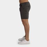 Pantaloncini chino ultra elasticizzati da 7" - Carbone