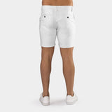Pantaloncini Chino Ultra-Stretch da 7" - Bianco