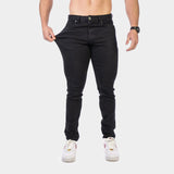 Active Tapered Slim Fit Jeans - Black