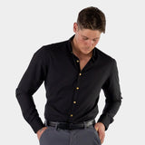 Chemise Performance Menthe - Noir et Or