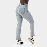 Impact High Waist T4X Straight Leg Jeans - Vintage Blue
