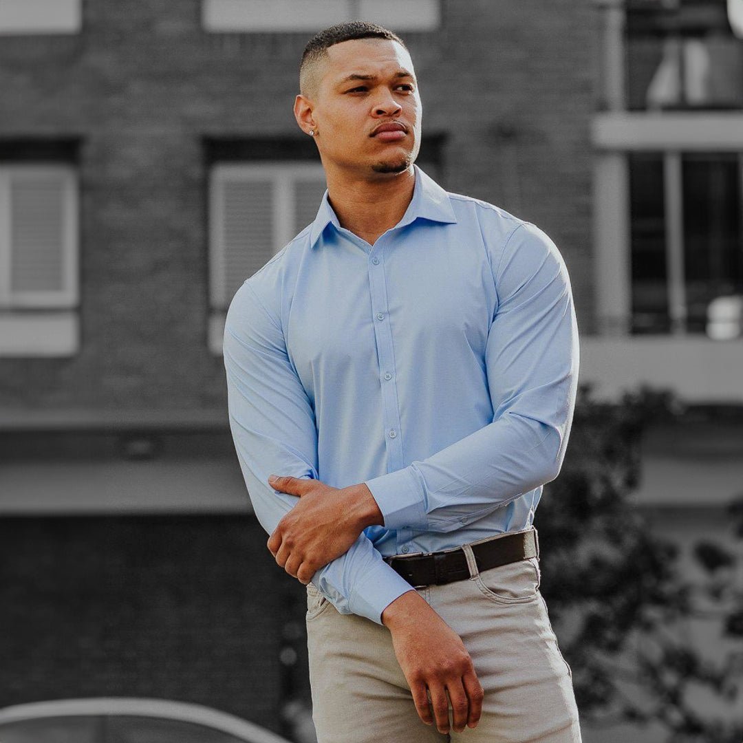 Athletic Fit Shirt vs Slim Fit Dress Shirts - Which Fit Type Suits Me? –  Kojo Fit