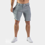 Shop Online Mens Grey Stretch Chino Shorts