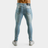 Ultra Stretch Jeans - Skinny Fit - Light Blue