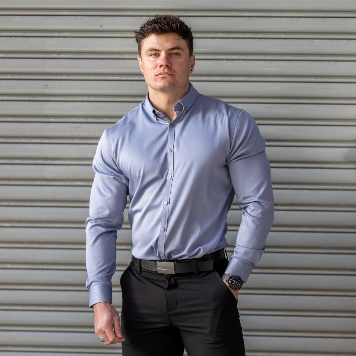 Athletic Tailored Fit Shirt vs Slim Fit Shirts - What is the Difference? | Kojo Fit