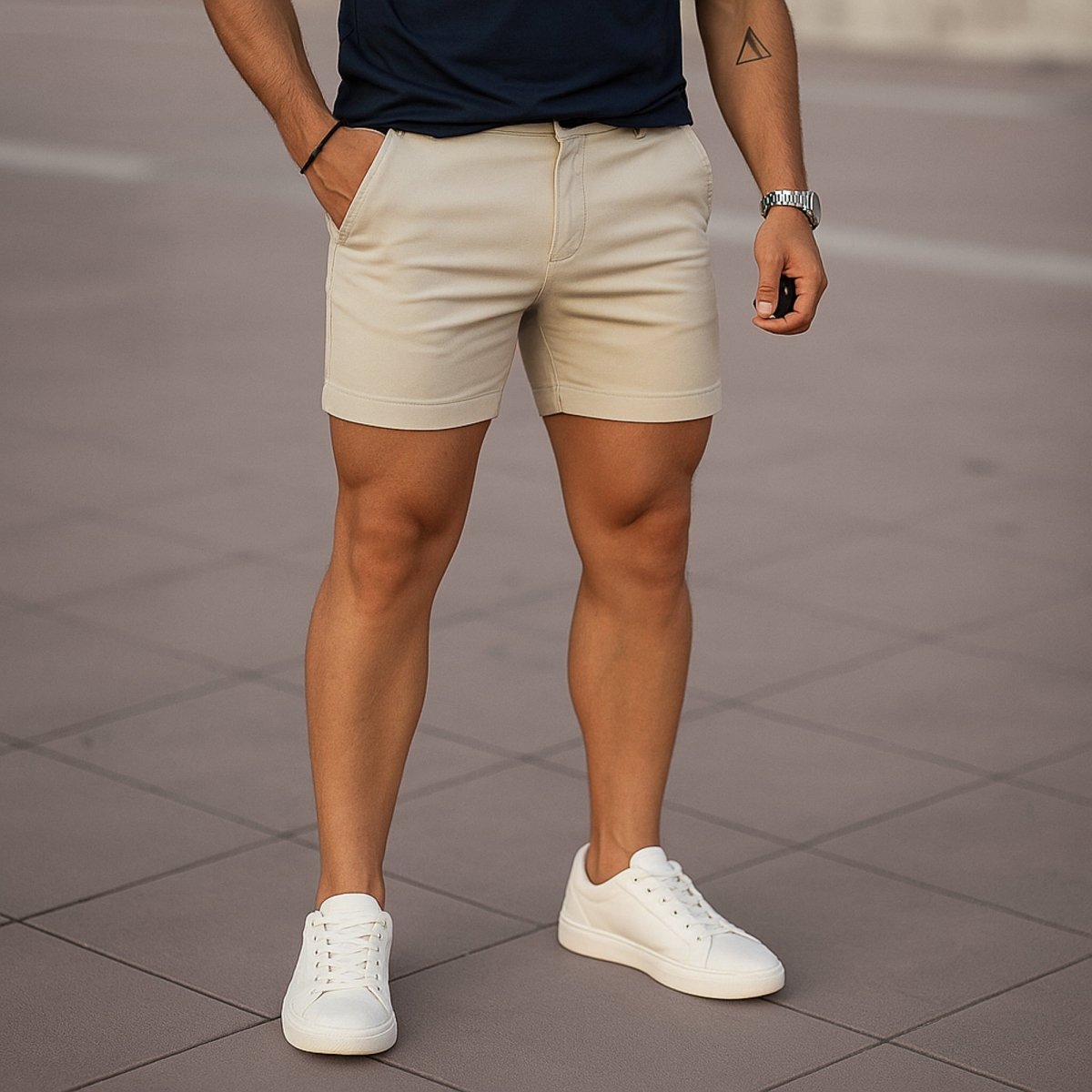 Mens 5" Inseam Chino Shorts