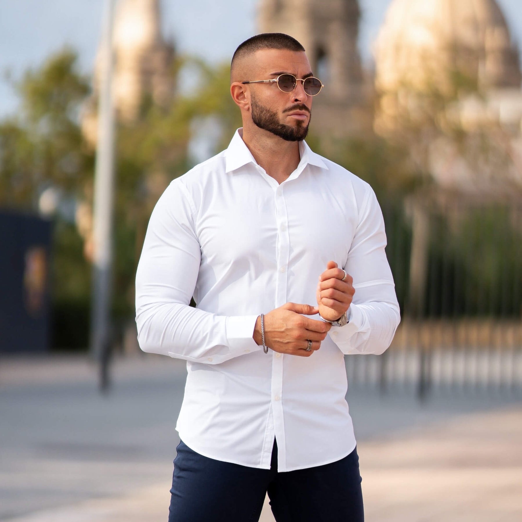 Shop Online Store Athletic Fit Button-Down Shirts | Muscle Fit Dress Shirts