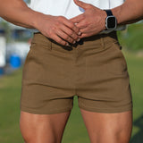 Ultra-Stretch 3" Chino Shorts - Mocha Brown