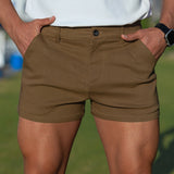 Ultra-Stretch 3" Chino Shorts - Mocha Brown