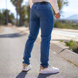 Ultra Stretch Slim Jeans - Sea Blue