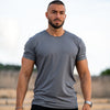 Grey Muscle Fit Bamboo Tee
