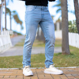 Ultra Stretch Slim Jeans - Vintage Blue