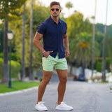 Seluar Pendek Chino 5" Ultra-Regang - Pudina