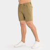 Khakis Shorts Mens Stretch 7" Inseam Length Show Off Quads