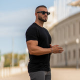 Black Bamboo Workout casual t-shirt essentials style