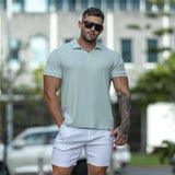 Best Fitting Mens Polo Shirt Stretch Comfort Revere Collar
