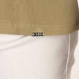 Stretch Knit Polo - Oat