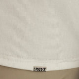 Stretch Knit Short Sleeve Shirt - White