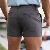 Ultra-Stretch 3" Chino Shorts - Charcoal
