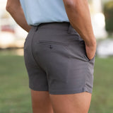 Ultra-Stretch 3" Chino Shorts - Charcoal