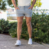 Ultra-Stretch 3" Chino Shorts - Grey