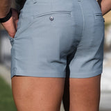 Ultra-Stretch 3" Chino Shorts - Grey