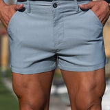 Ultra-Stretch 3" Chino Shorts - Grey