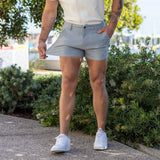 Ultra-Stretch 3" Chino Shorts - Grey