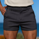 Ultra-Stretch 3" Chino Shorts - Gunmetal