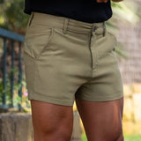 Ultra-Stretch 3" Chino Shorts - Khaki