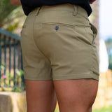 Ultra-Stretch 3" Chino Shorts - Khaki