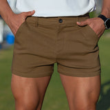 Ultra-Stretch 3" Chino Shorts - Mocha Brown