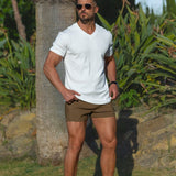 Ultra-Stretch 3" Chino Shorts - Mocha Brown