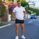Ultra-Stretch 3" Chino Shorts - Navy