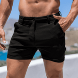 Ultra-Stretch 5" Chino-Shorts - Schwarz