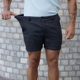Ultra-Stretch 5" Chino Shorts - Gunmetal