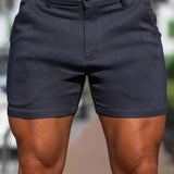 Ultra-Stretch 5" Chino Shorts - Gunmetal