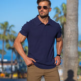 Ultra-Stretch 5" Chino Shorts - Mocha Brown
