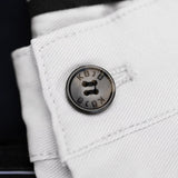 Ultra-Stretch 5" chino-shortsit - valkoinen