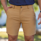 Ultra-Stretch 7" Chino Shorts - Beige