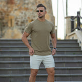 Ultra-Stretch 7" Chino Shorts - Creme