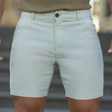 Ultra-Stretch 7" Chino Shorts - Creme