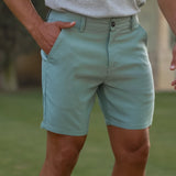 Ultra-Stretch 7" Chino Shorts - Green
