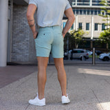Ultra-Stretch 7" Chino Shorts - Green