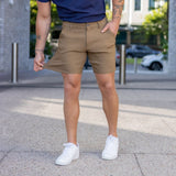 Ultra-Stretch 7" Chino Shorts - Mocha Brown