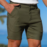 Ultra-Stretch 7" Chino Shorts - Olive