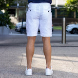 Ultra-Stretch 9” Chino Shorts - White